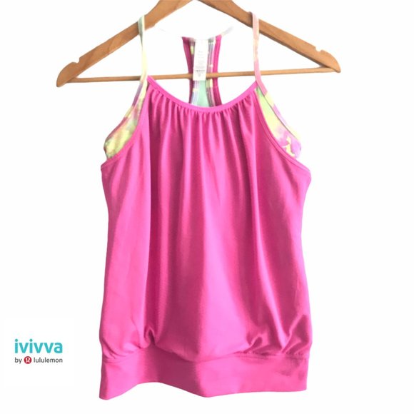 Ivivva Other - Ivivva by lululemon girls tank pink 12